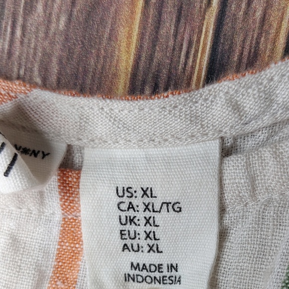 Artisan NY Linen Top Sleeveless Loose Fit Tank XL - Picture 3 of 8